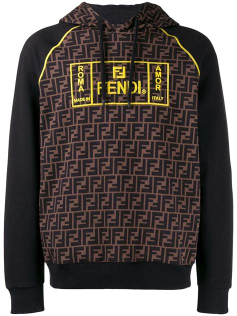 fendi hoodie roma|fendi hoodie men's cheap.